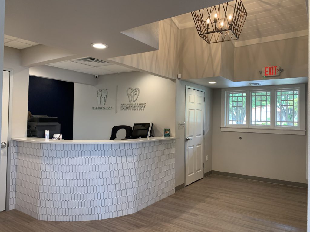 Receptionist Desk at {PRACTICE_NAME}